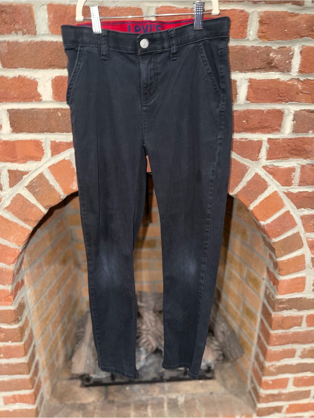 Levi's Black Kids Skinny Jeans Size 14